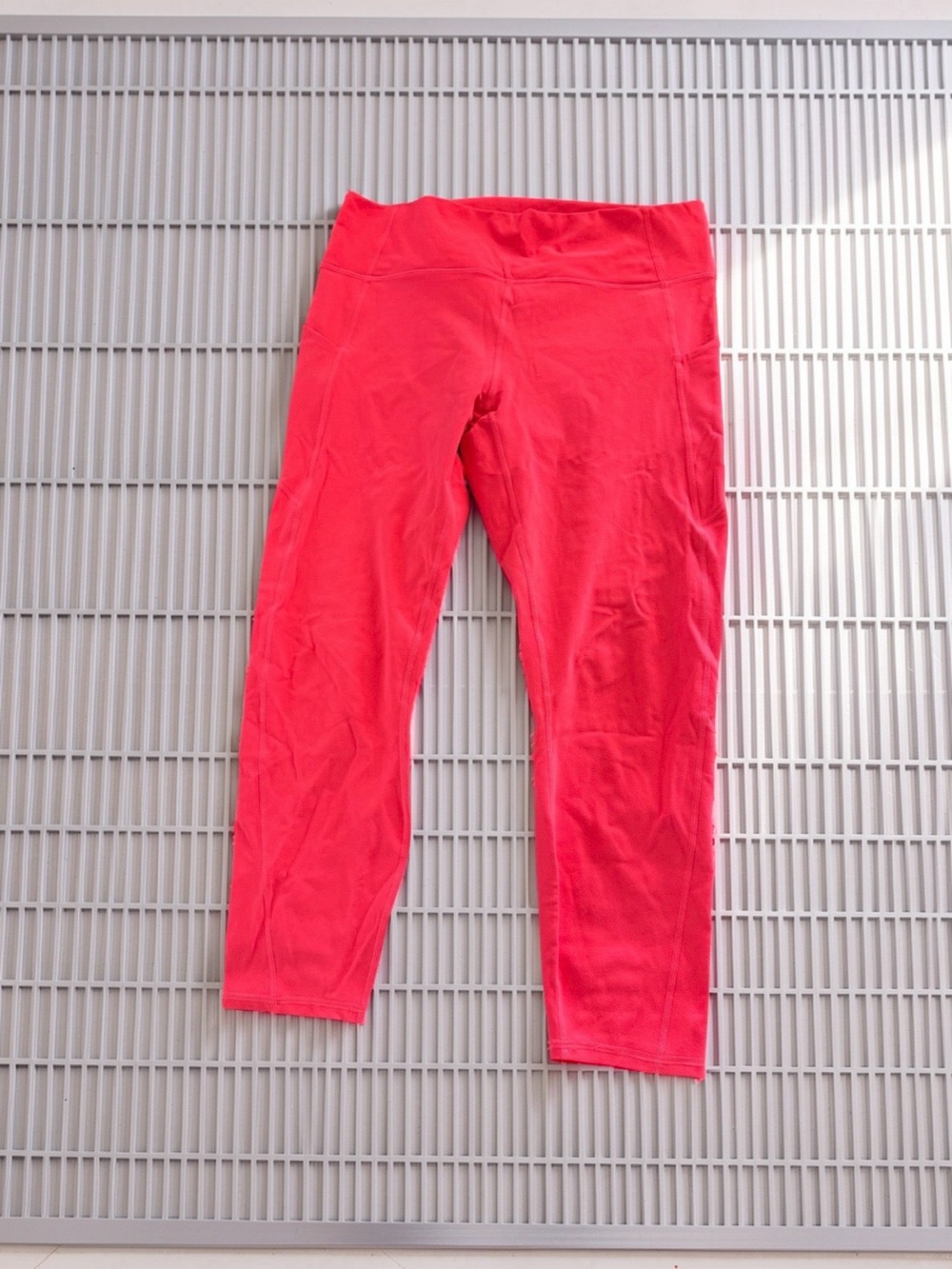 Fabletics Coral-Red Active Leggings XL